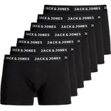 JACK & JONES Huey Boxershorts 7 Einheiten Black / Detail Black / Black L