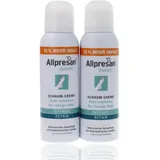 Allpresan diabetic INTENSIV + REPAIR mit Urea Schaum-Creme - bei Diabetes mellitus - für sehr trockene bis rissige Fußhaut - 2x 125ml