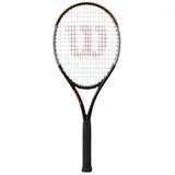 Wilson Tennisschläger Burn 100 ULS V4.0, Ambitionierte Freizeitspieler, Schwarz/Grau/Orange, WR045010U2