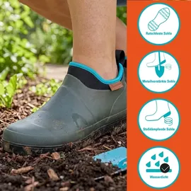 Gardena Gartenstiefel Low Cut Neopren Memory Foam