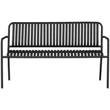 VCM ebuy24 Gartenbank Schwarz,