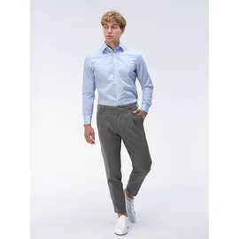 Olymp Modern Fit Business-Hemd aus reiner Baumwolle Modell 'LUXOR', Bleu, 45