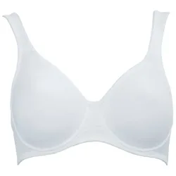 ROSA FAIA Damen BH - Twin, Bügel-BH, Mikrofaser, T-Shirt-BH, atmungsaktiv Weiß 75C