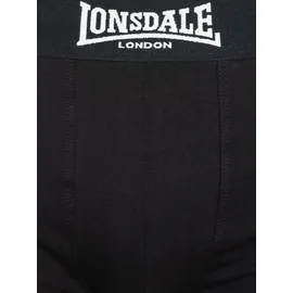 Lonsdale West Challow Boxershorts schwarz S 4er Pack