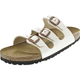 Birkenstock Damen Pantolette Florida Graceful schmal Beige, 36 - 36