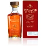 Fundador Supremo 12 Years Old Sherry Casks Brandy de Jerez 40% Vol. 0,7l in Geschenkbox