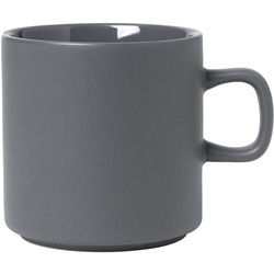 6er Set blomus Kaffeetasse Pilar 250 ml Keramik Grau