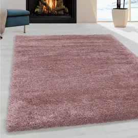 Ayyildiz Fluffy 3500 Hochflorteppich 80 x 250 cm rosa