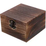 IMIKEYA Box Aus Holz Retro Dekor Holz Schminktisch Schmuckbox Holz Schmuckbox Kleine Schmuck Organizer Hülle Ohrring Holz