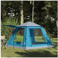 vidaXL Sofort-Zelt 3 Personen Blau