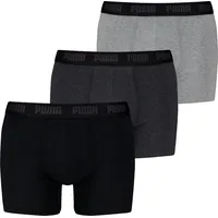 Puma Everyday Boxershorts 3 Einheiten Black / Grey M