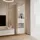 lookway Vitrine Aurora 45 x 40 x 181 cm Weiß