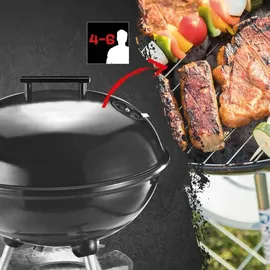 Landmann Kugelgrill Ø 37 cm schwarz