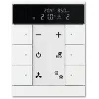 Busch-Jaeger SBC/U6.0.11-84 Raumtemperaturregler mit CO2/Feuchte-Sensor 6-fach