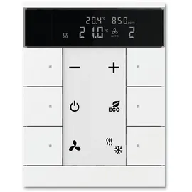 Busch-Jaeger SBC/U6.0.11-84 Raumtemperaturregler mit CO2/Feuchte-Sensor 6-fach