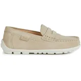 GEOX JUNIOR J New Fast Boy Moccasins LT BEIGE 37_EU