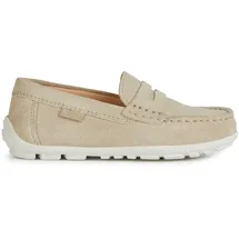 GEOX JUNIOR J New Fast Boy Moccasins LT BEIGE 37_EU