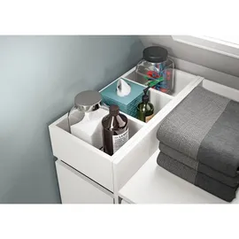 inn.furn Waschmaschinenumbau weiß Set 4-teilig 190 x 101 cm Flexy