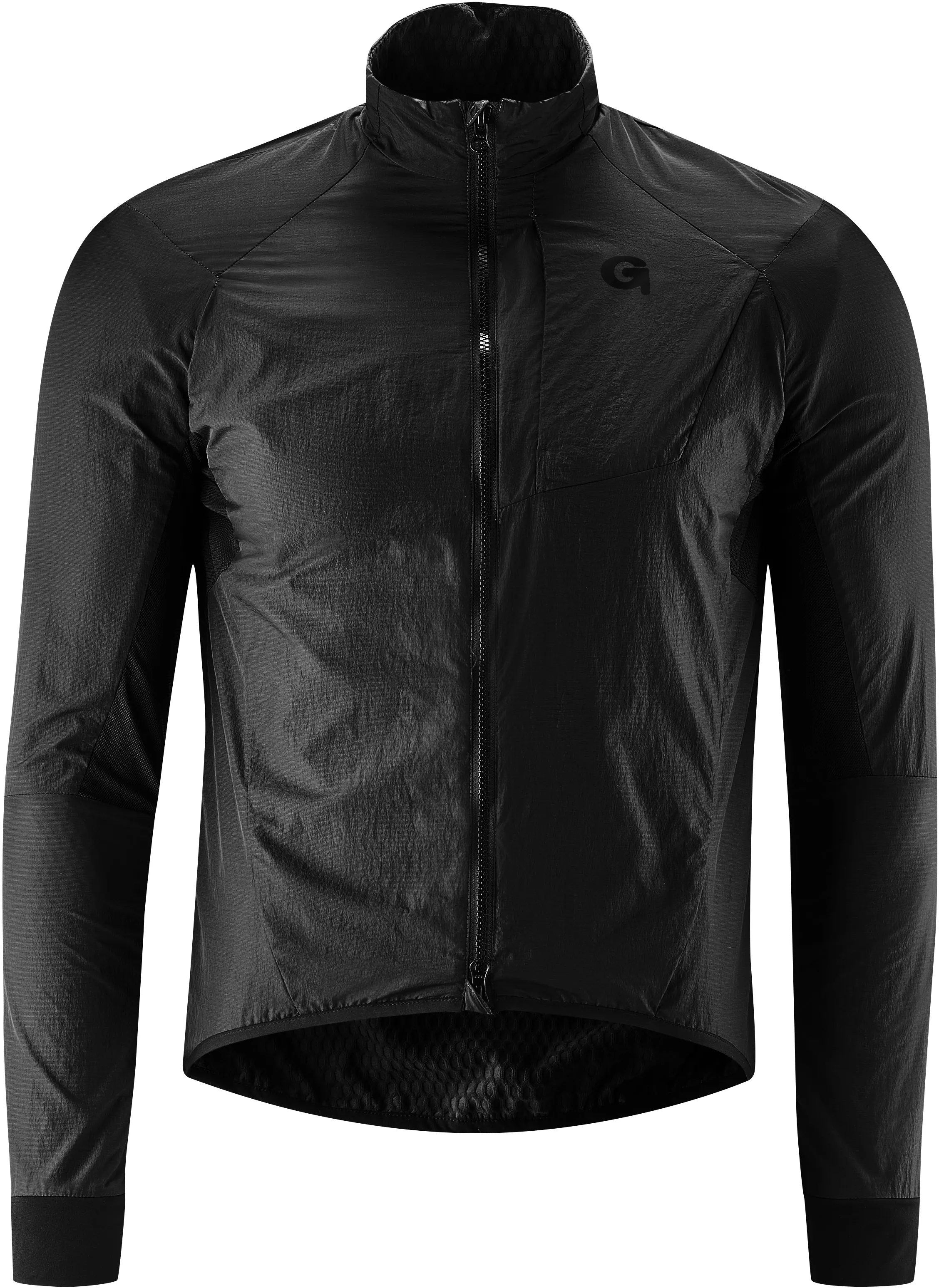 Fahrradjacke GONSO "MORISOLLO" Gr. XXXL, schwarz Herren Jacken Radjacke aus windabweisendem Außenmaterial und wärmeisolierenden Innenmaterial.