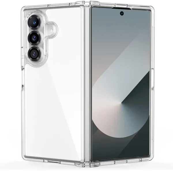 FlexAir Hybrid Case for Samsung Galaxy Z Fold 7 - Transparent