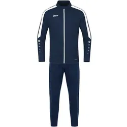 JAKO Kinder Sportanzug Trainingsanzug Polyester, marine, 164