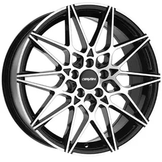 CARMANI 18 Knut 8,0 x 18 5 x 112 ET45 MB66,7 black polish