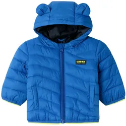 Steppjacke NAME IT "NBMMONAY JACKET PB" Gr. 86, blau (nautical blue) Baby Jacken