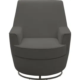 INOSIGN »HETTY, Drehsessel mit Wippfunktion, Lese-Sessel in Cord und Microfaser« 1 Stk. tlg. mit Federkern, auch im Set mit passendem Hocker