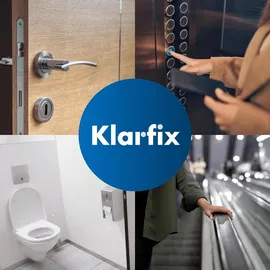 klarfix Hände- & Flächendesinfektionsmittel nach WHO-Rezeptur für Hand, Haut und Flächen I Ideal für unterwegs | Wirksam gegen Bakterien, Pilze & Vire...