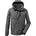 Herren Funktionsjacke mit abzippbarer Kapuze graumelange XXL