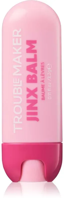 Trouble Maker Jinx Balm feuchtigkeitsspendendes Lippenbalsam Farbton Flow Pink 4 g