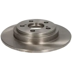 Bremsscheibe ABE C42076ABE hinten, voll, 1 Stück