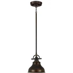 Emery Pendelleuchte bronze Quoizel QZ-EMERY-P-S-PN