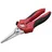 TOOLCRAFT TO-9625917 Universalschere 205mm Rot, Schwarz