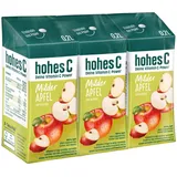 hohes C Milder Apfel (3 x 0,2l), 100% Saft, Apfelsaft, Vitamin C, ohne Zuckerzusatz laut Gesetz, weniger Säure, vegan