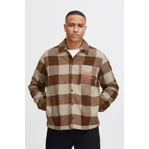 Blend Jacke / Orange,Braun,Weiß / XL