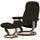 Stressless Relaxsessel Leder 85 x 100 x 77 cm Braun mit Hocker