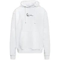 Karl Kani KKMQ12005 SMALL SIGNATURE HOODY WHT - Weiß