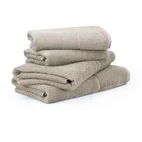 Möve for Frottana Handtuchset, Kaschmir, Textil, 67x140 cm, unisex, Oeko-Tex® Standard 100, Badtextilien, Handtuch-Sets,