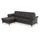 sit&more Ecksofa SIT & MORE "Göteborg", grau (anthrazit), B:268cm H:90cm T:176cm, Sofas, Ecksofa, Sitztiefenverstellung und Federkern, wahlweise mit Bettfunktion