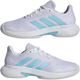adidas CourtJam Control Tennisschuh Cloud White / Bliss Blue / Cloud White 40 2/3
