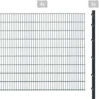 Arvotec Doppelstabmattenzaun »ESSENTIAL 183 zum Einbetonieren«, Zaunhöhe 183 cm, Zaunlänge 2 - 60 m 34613658-0 anthrazit H/L: 183 cm x 8 m