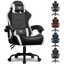 GTPLAYER Gaming-Stuhl Holz Weiß