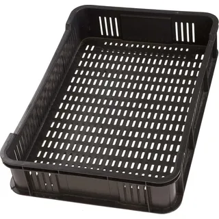 Haga Lagerkiste 59cm x 39,5cm x 11cm Obst- und Gegenstände – schwarz