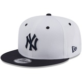 New Era - MLB New York Yankees White Crown Patch 9Fifty Snapback Cap Farbe Weiß, Größe S-M - S-M