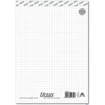 Ursus Notizblock A5 kariert Weiß