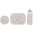 Mepal Pausenset Campus Mehrfarbig, Weiß, Hellrosa, Kunststoff, 3-teilig, 24x6.8x24.4 cm, Küchenzubehör, Vorratsbehälter, Brotdosen