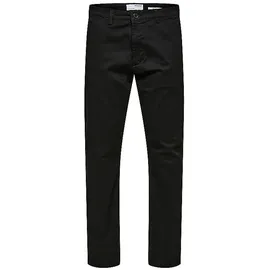 Selected Miles Flex Slim Fit Chinohose Schwarz 32 34