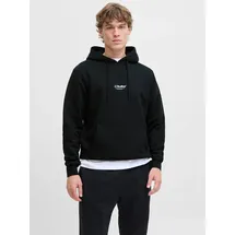 JACK & JONES Hoodie Schwarz XL