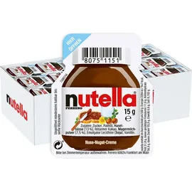 Ferrero nutella Nuss-Nougat-Creme, 120 St. je 15,0 g/1,8 kg